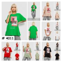 4011# выбор цвета женская футболка (4 ед, размеры батал: 4XL-5XL) выдача на следующий день фото