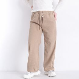 9662-3 бежевые женские спортивные штаны (KENALIN, 4 ед. размеры батал: 3XL-4XL. 4XL-5XL. 5XL-6XL. 6XL-7XL) фото
