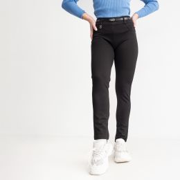 купить оптом джинсы 0076-1 черные женские брюки (CEMEILLA, 6 ед. размеры норма: 25-30, маломерят на 2-3 размера) недорого
