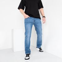 купить 0022-784 MaxQ джинсы мужские полубатальные голубые стрейчевые (8 ед.размеры: 32.33/2.34/2.36/2.38) оптом