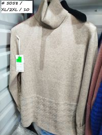 5058 # микс цветов женский свитер (Kiss me, 10 ед, размеры норма: XL/2XL) выдача на следующий день фото