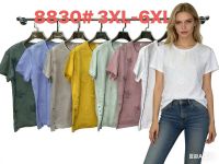 8830 # выбор цвета женская трикотажная футболка (4 ед, размеры батал: 3XL-6XL) выдача на следующий день фото
