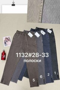 1132# выбор цвета женские стрейчевые джинсы Fudeyan (6 ед, размеры полубатал: 28-33) выдача на следующий день фото