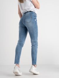 купить 0668-55 / голубые женские джинсы (New Jeans, стрейчевые, 5 ед. размеры норма: 25. 25. 25, 26, 27) оптом