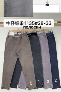 1135# выбор цвета женские стрейчевые джинсы Fudeyan (6 ед, размеры полубатал: 28-33) выдача на следующий день фото