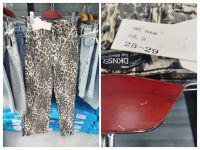 купить 2603 # леопардовые женские брюки (стрейч, 6 ед, размеры норма: 25-29) выдача на следующий день оптом