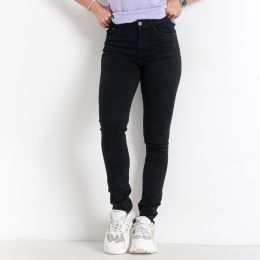 81595 черные женские джинсы (VANVER, стрейчевые, 6 ед. размеры норма: 25. 26. 27. 28. 29. 30) фото