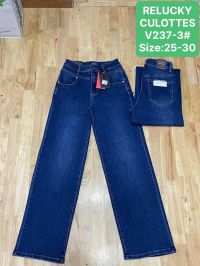 0237 # синие женские джинсы (Relucky, стрейч коттон, 6 ед, размеры норма: 25-30) выдача на следующий день фото