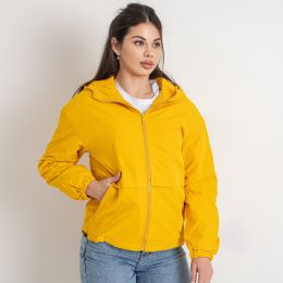 0823-8* желтая женская куртка (синтепон, 5 ед. размеры норма: S. M. L, повторяются) выдача на следующий день фото