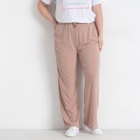 0105-3 бежевые женские брюки клеш (рубчик, 4 ед. размеры на бирках: 5XL. 6XL. 7XL. 8XL, соответствует  2XL. 3XL. 4XL. 5XL) фото
