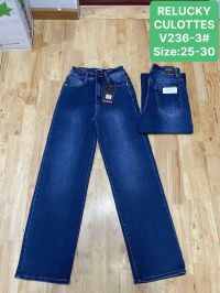 0236 # синие женские джинсы (Relucky, стрейч коттон, 6 ед, размеры норма: 25-30) выдача на следующий день фото