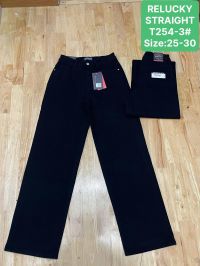 0254-3 # черные женские джинсы (Relucky, стрейч коттон, 6 ед, размеры норма: 25-30) выдача на следующий день фото