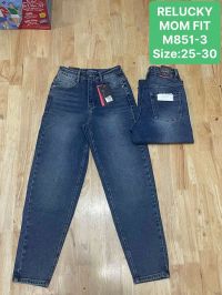 0851-3 # синие женские джинсы (Relucky, стрейч коттон, размеры норма: 25-30) выдача на следующий день фото