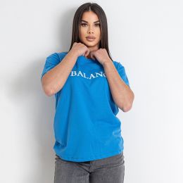 50142-32 синяя женская футболка (MINIMAL, 3 ед. размеры на бирках S. M, соответствуют универсальному S-M) фото