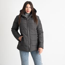 0007-6 серая женская куртка (5'TH AVENUE, флисовая подкладка, 3 ед. размеры норма: 42. 44. 46) фото