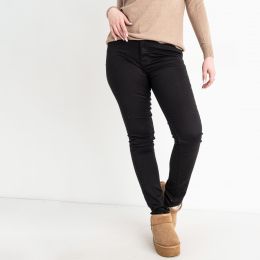купить оптом джинсы 0027 черные женские брюки (6 ед. размеры батал: 31. 32. 33. 34. 36. 38) недорого