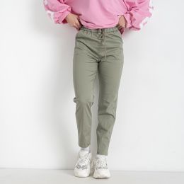 купить оптом джинсы 8528-3* зеленые женские брюки (FUDEYAN, 6 ед. размеры норма: 25. 26. 27. 28. 29. 30) выдача на следующий день недорого