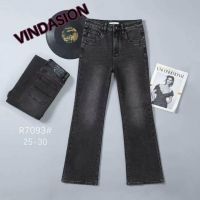 7093 # серые женские джинсы (Vindasion, стрейч коттон, 6 ед, размеры норма: 25-30) выдача на следующий день фото