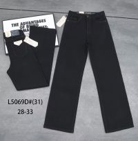 купить 5069-1 # черные женские джинсы (VINDASION, 6 ед, размеры полубатал: 28-33) выдача на следующий день оптом