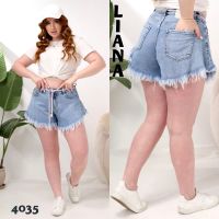 4035# голубые женские шорти, стрейч-коттон (6 ед, размеры полубатал: 28-33) выдача на следующий день фото