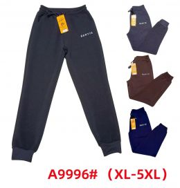 9996 # выбор цвета мужские спортивные штаны (трёхнитка на флисе, 5 ед, размеры на бирках: xl-5xl соответствуют норме: m-3xl) выд фото