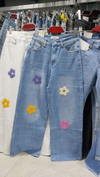 2019# голубые женские стрейчевые джинсы New Jeans (6 ед, размеры норма: 26-31) выдача на следующий день фото