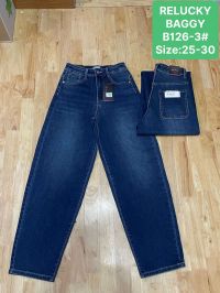 0126-3 # синие женские джинсы (Relucky, стрейч коттон, 6 ед, размеры норма: 25-30) выдача на следующий день фото