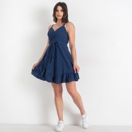 0879-2 синее женское платье (DORIMODES, 3 ед. размеры норма: 44. 46. 48) фото