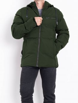 7625-7 хаки мужская теплая куртка (6 ед, размеры норма:XL.  2XL. 3XL. 4XL. 5XL. 6XL) фото