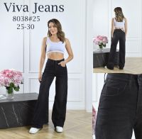 8038 # черные женские джинсы (стрейч, 6 ед, размеры норма: 25-30) выдача на следующий день фото