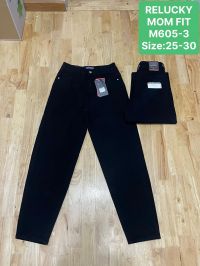 0605-3 # черные женские джинсы (Relucky, стрейч коттон, 6 ед, размеры норма: 25-30) выдача на следующий день фото