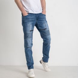 8330 FANGSIDA мужские джинсы синие стрейчевые (8 ед. размеры: 27.28.29.30.31.32.33.34) фото