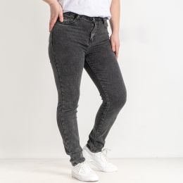 1060 темно-серые женские джинсы (KT.MOSS, стрейчевые, 6 ед. размеры батал: 31. 32. 33. 34. 36. 38)  фото