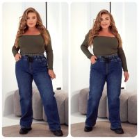 0856 # синие женские джинсы (LADY N, стрейчевые, 6 ед. размеры батал: 32-42) выдача на следующий день фото